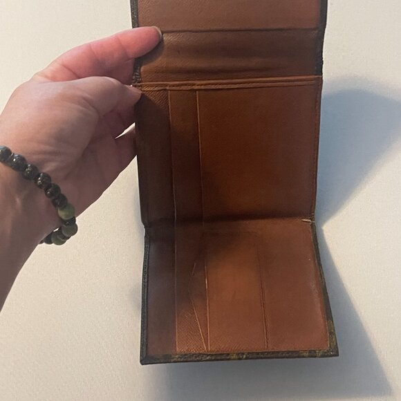 Vintage Louis Vuitton Trifold Monogram Wallet Unisex From Japan COA Included - Picture 6 of 12